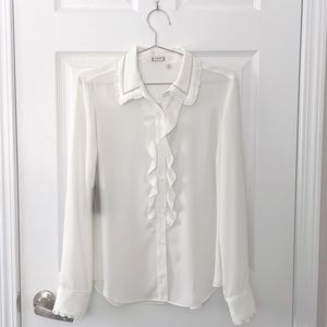 Aritzia | Sunday Best Scarlett Button Up Shirt Blouse